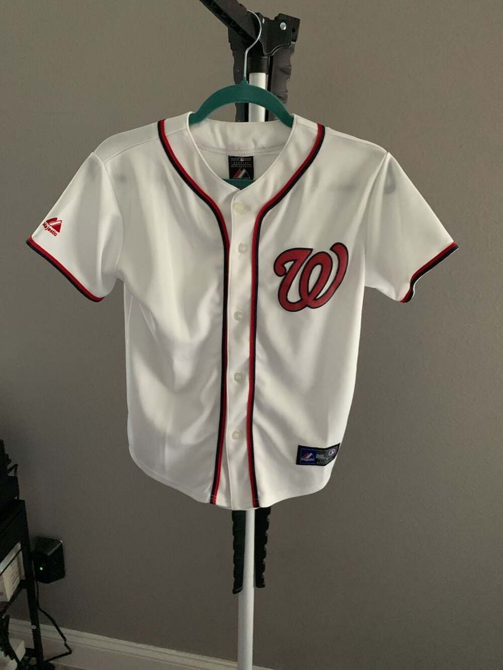 Majestic Washington Nationals Baseball Jersey Youth Size Medium 10-12